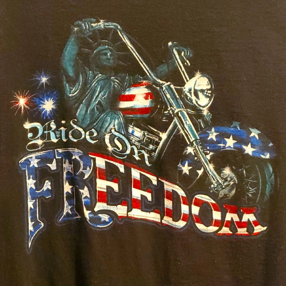 Ride On Freedom Graphic T-Shirt